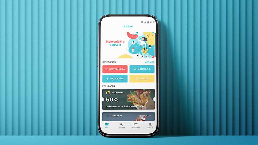 Website screenshot of Coopfalca Bank UI design
